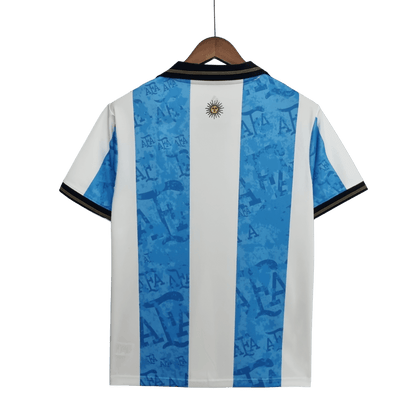 Argentina Retro 2022 Commemorative Edition White Blue - JERSEY4ALL