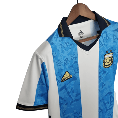 Argentina Retro 2022 Commemorative Edition White Blue - JERSEY4ALL