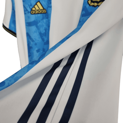 Argentina Retro 2022 Commemorative Edition White Blue - JERSEY4ALL