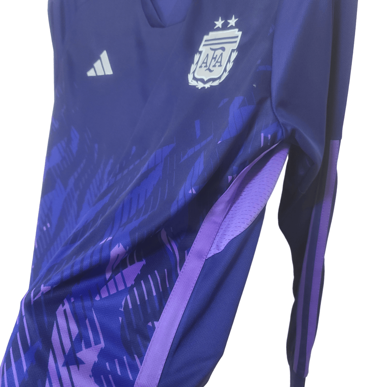 Argentina Retro 2022 Long Sleeve Away - JERSEY4ALL