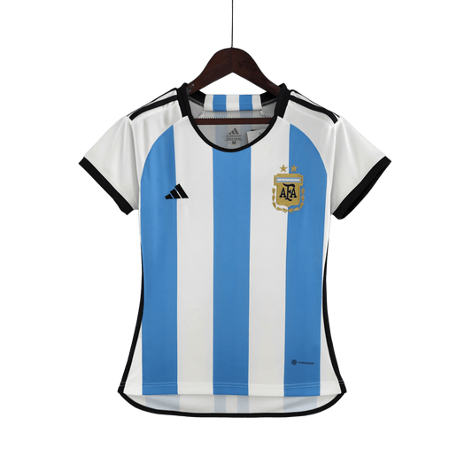 Argentina Retro 2022 women's Home - JERSEY4ALL