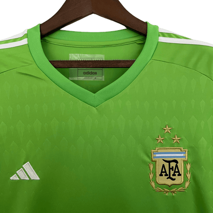 Argentina Retro 2023 3 Star Goalkeeper Green - JERSEY4ALL