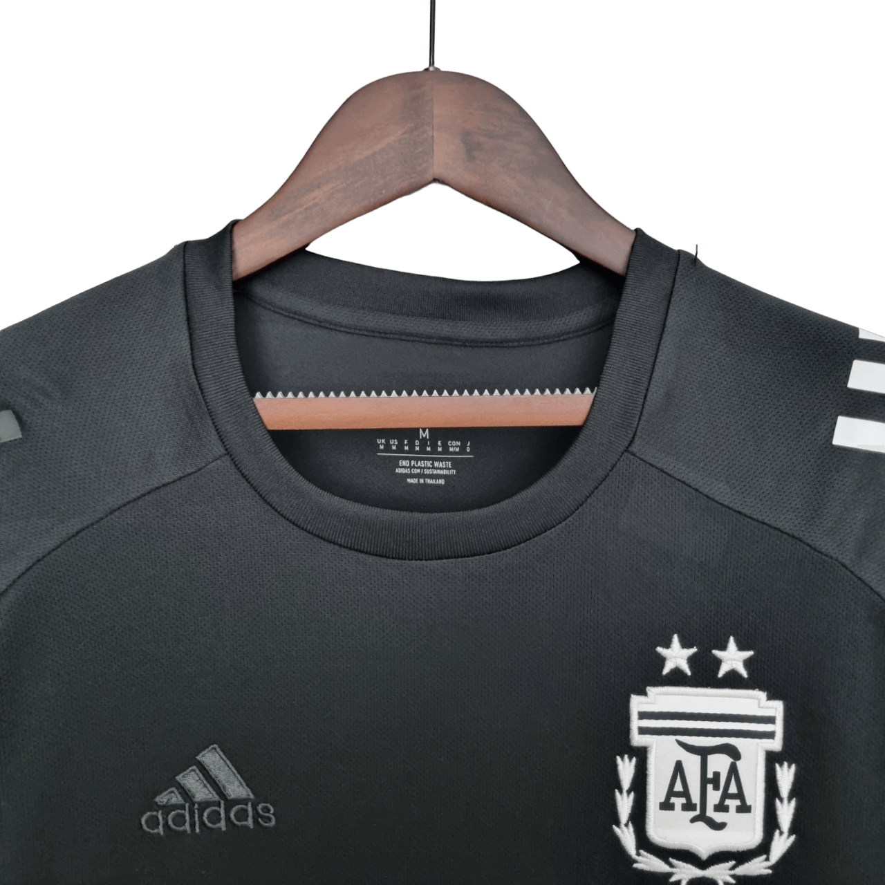 Argentina Retro Training Suit Black - JERSEY4ALL