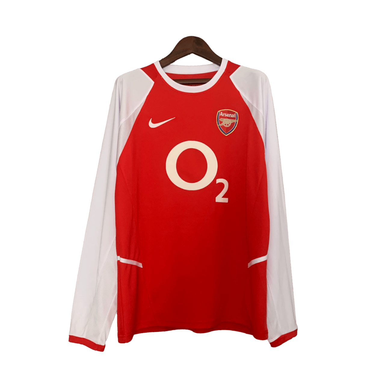 Arsenal Retro 02/04 long sleeve Home - JERSEY4ALL