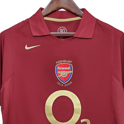 Arsenal Retro 2005/06 Arsenal Home - JERSEY4ALL