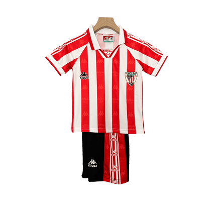 Athletic Bilbao Retro 95-97 Kids Home - JERSEY4ALL