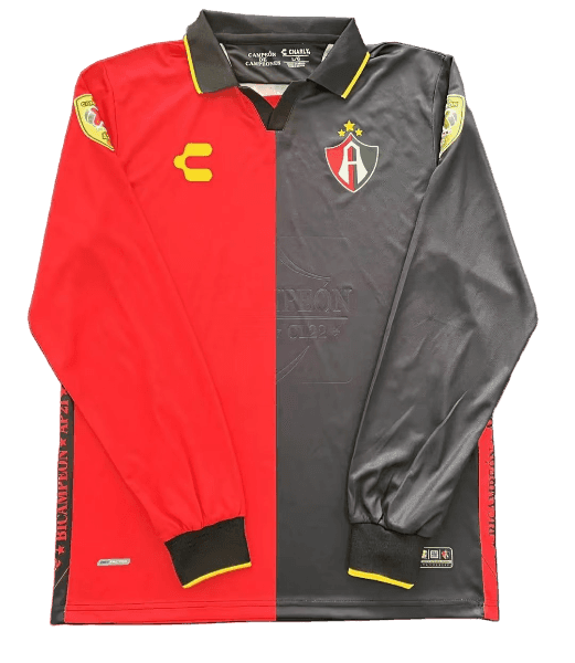 Atlas 22/23 Long Sleeves Special Red and Black - JERSEY4ALL