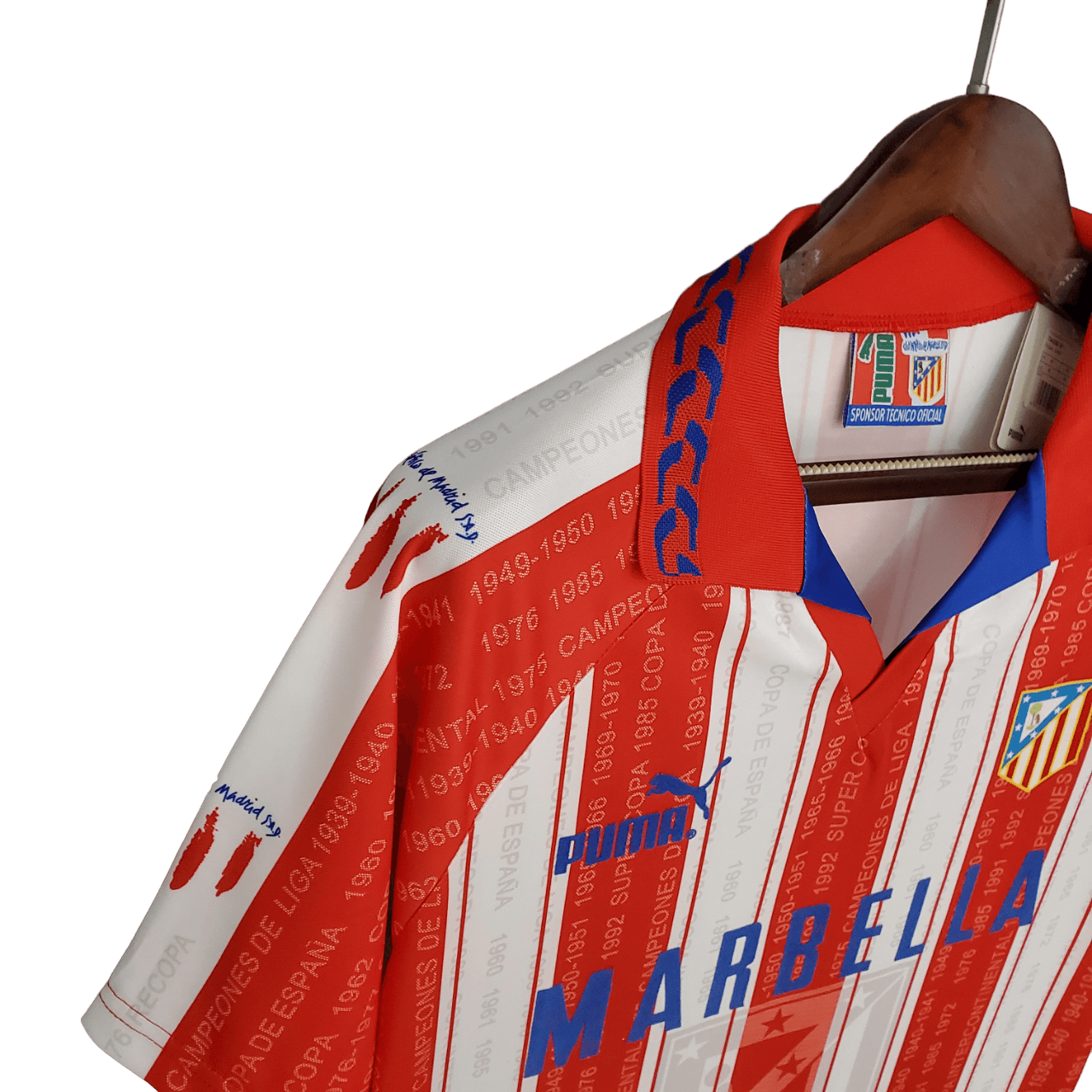 Atletico Madrid Retro 95/96 home - JERSEY4ALL