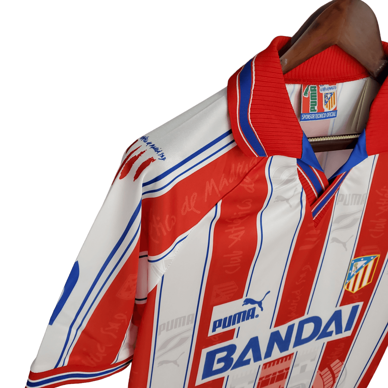 Atletico Madrid Retro 96/97 home - JERSEY4ALL