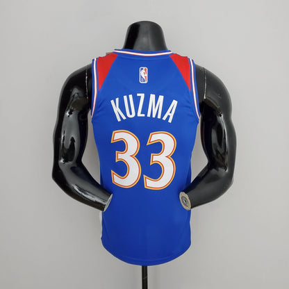 Washington Wizards 33 Kuzma NBA Basket Jersey