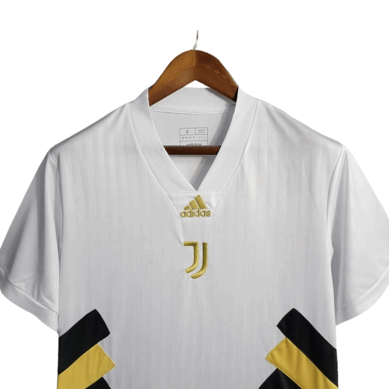 23-24 Juventus White Icon Embroidery Logo Special Edition kit