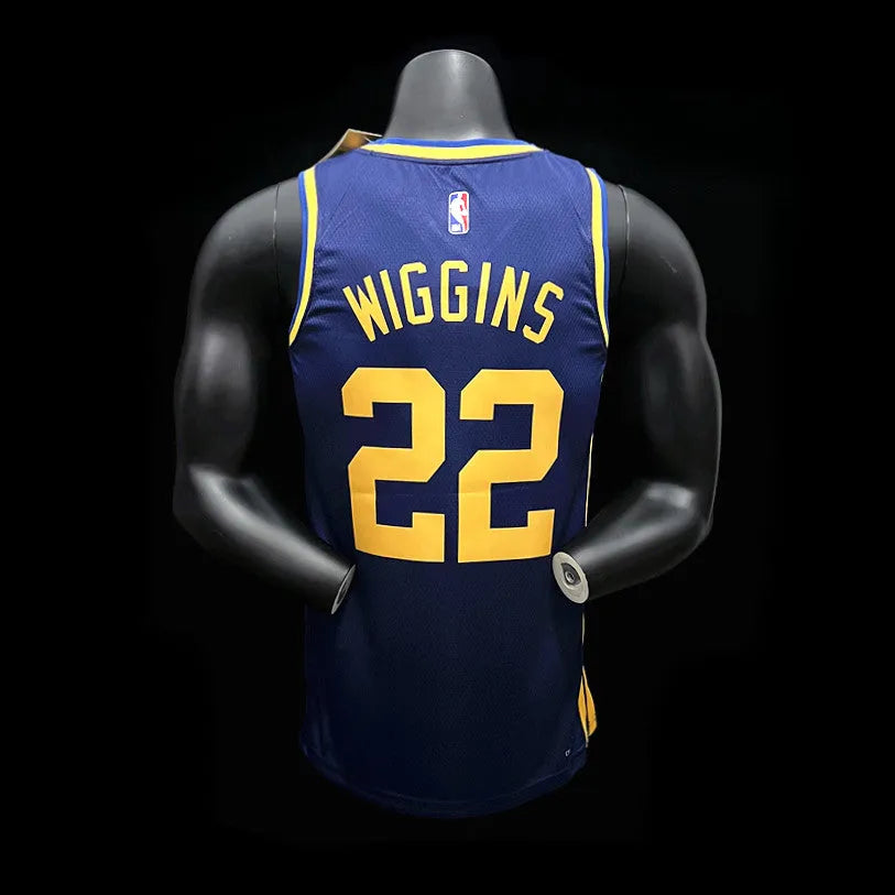 Golden State Warriors 22 WIGGINS NBA Basket Jersey