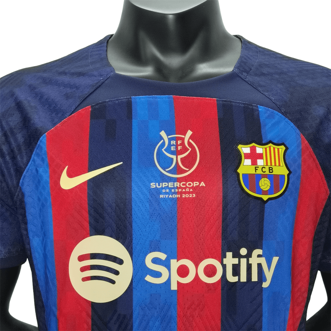 Barcelona 22/23 Home Supercopa de Espana - JERSEY4ALL