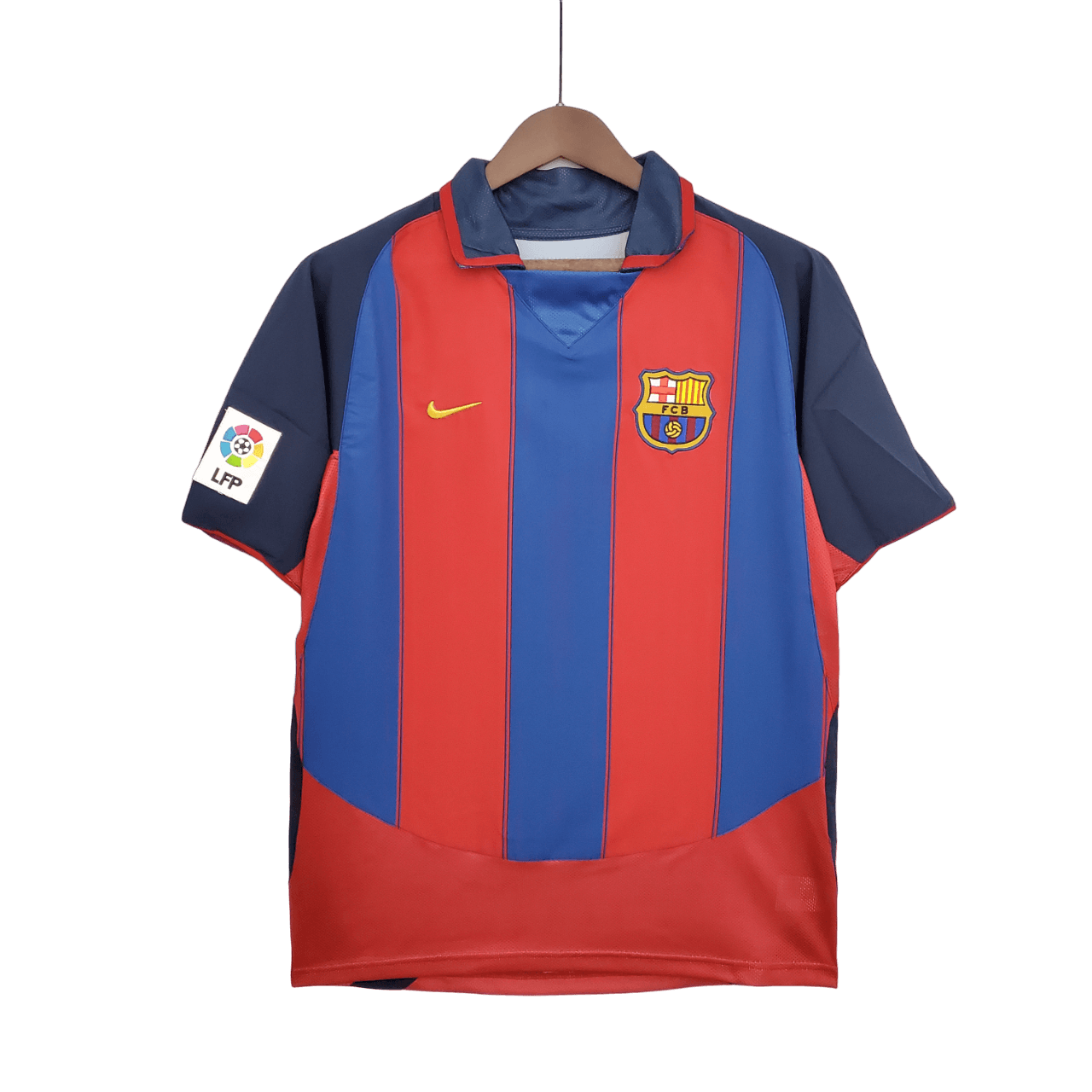 Barcelona Retro 03/04 Home - JERSEY4ALL