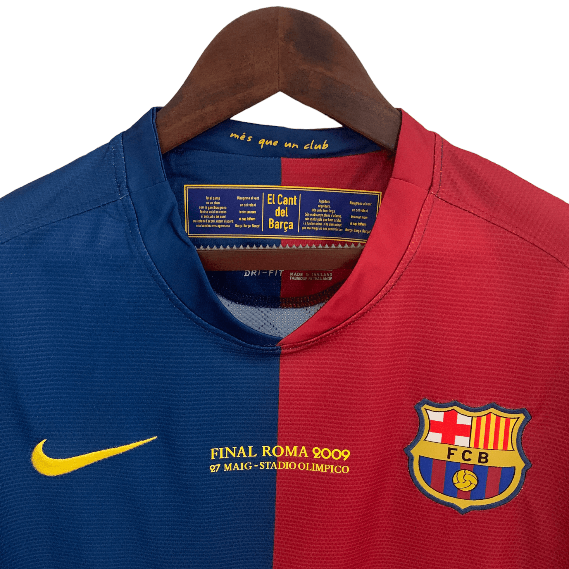 Barcelona Retro 08/09 Long Sleeves Home - JERSEY4ALL