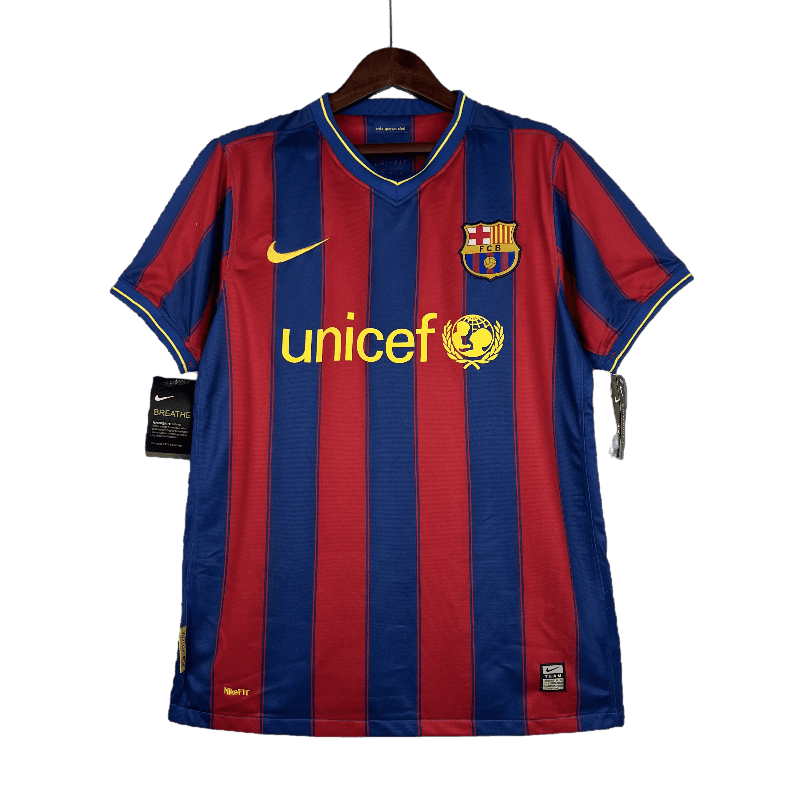 Barcelona Retro 09/10 Home - JERSEY4ALL