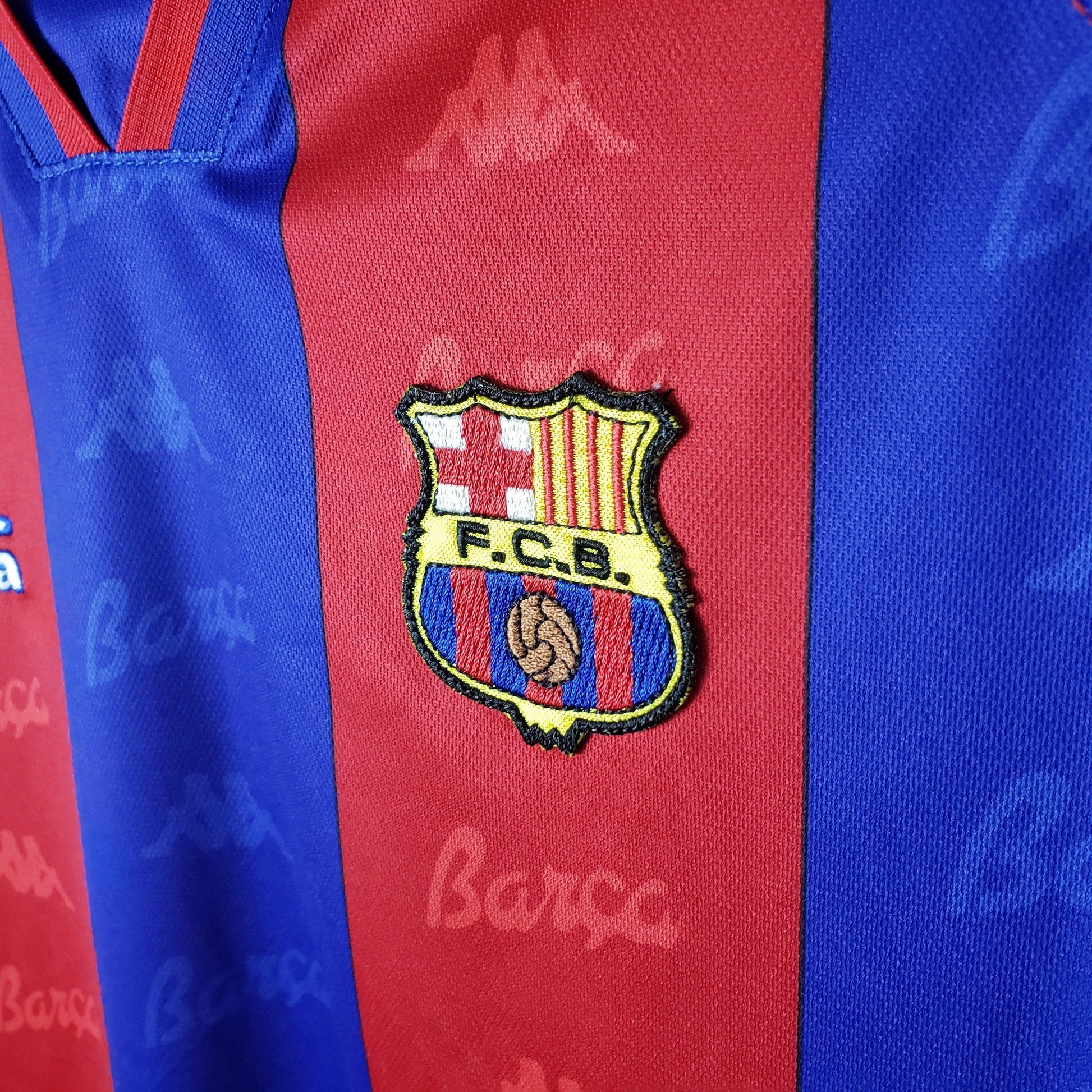 Barcelona Retro 1996/97 Home - JERSEY4ALL