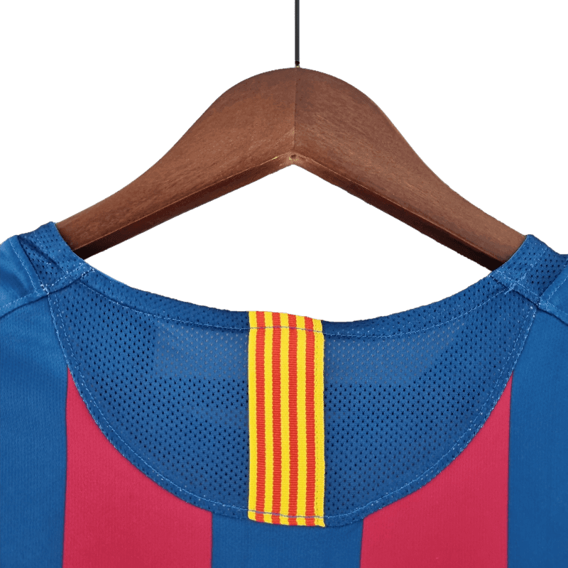 Barcelona Retro 2005/06 Long Sleeve Home - JERSEY4ALL