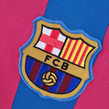 Barcelona Retro 2005/06 Long Sleeve Home - JERSEY4ALL