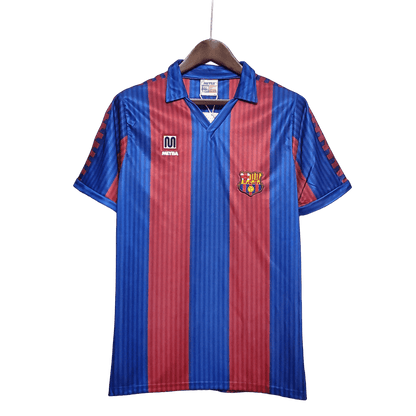 Barcelona Retro 90/91 Home - JERSEY4ALL