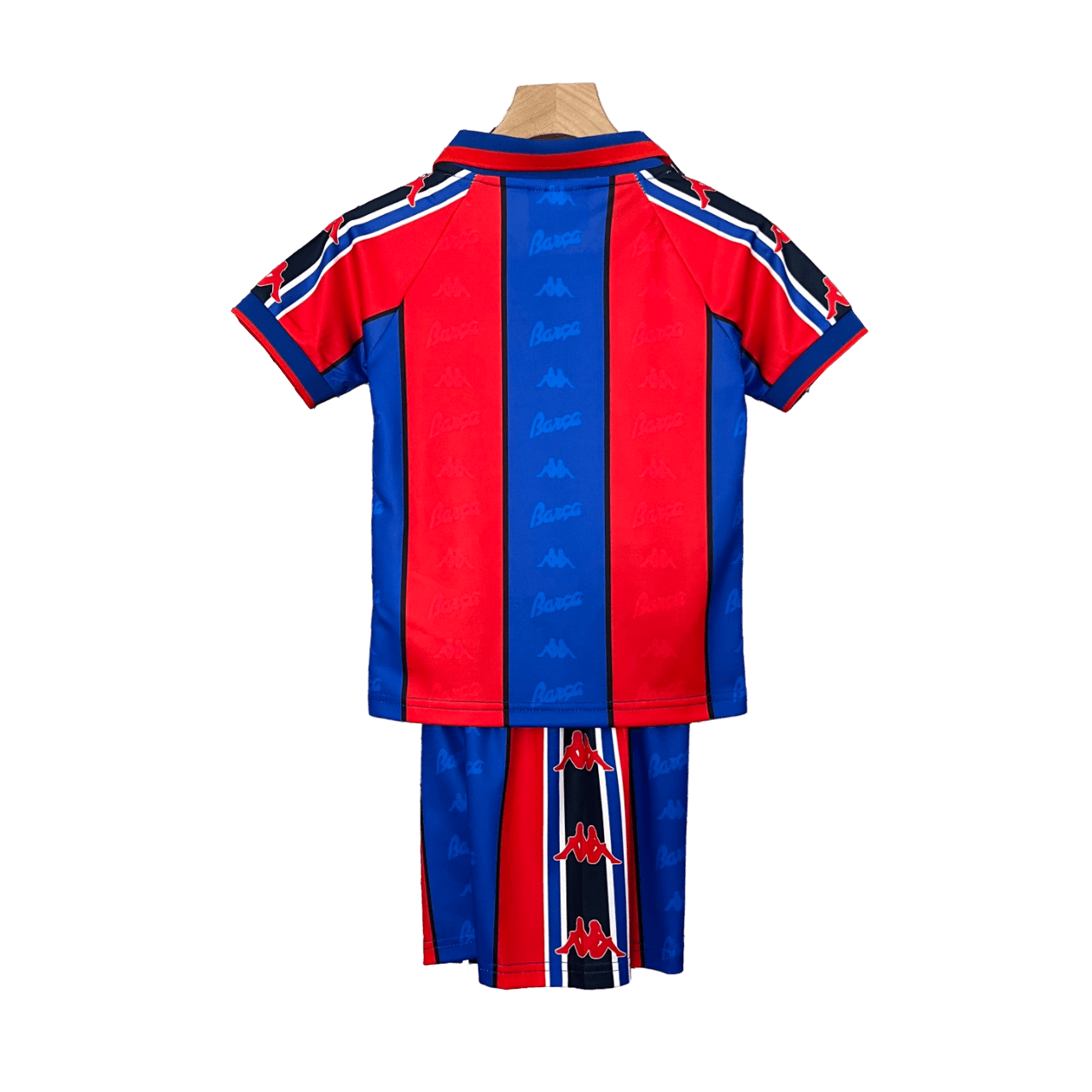 Barcelona Retro 95-97 Kids Home - JERSEY4ALL