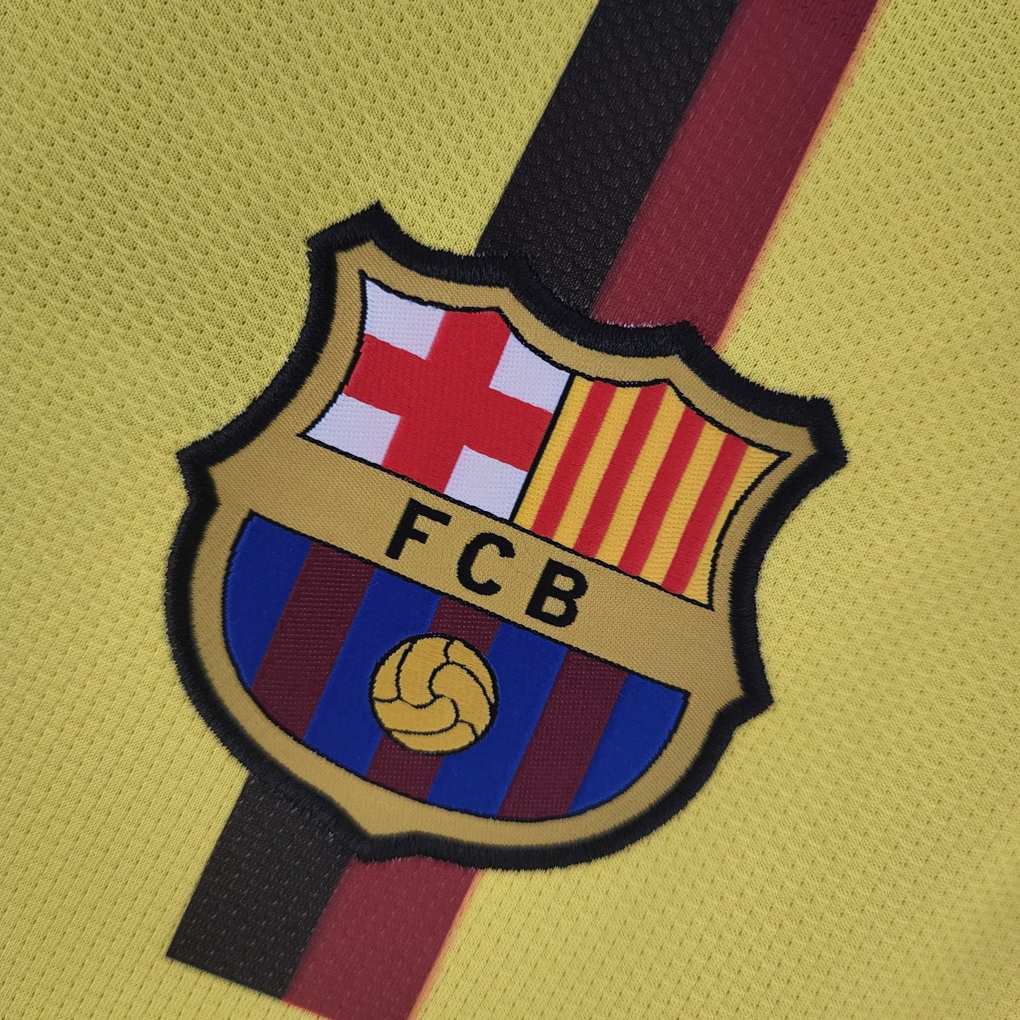 Barcelona Retro Long Sleeve 08/09 Away - JERSEY4ALL