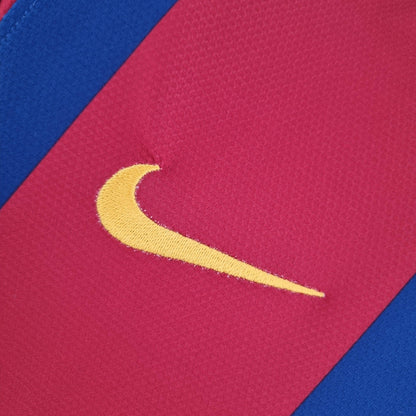 Barcelona Retro Long Sleeve 10/11 UEFA Champions League Home - JERSEY4ALL