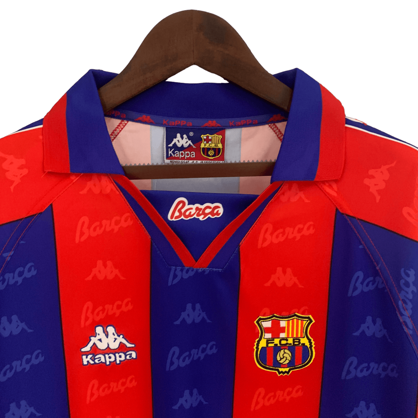 Barcelona Retro Long Sleeve 96/97 Home - JERSEY4ALL