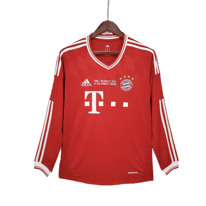 Bayern Munich Retro Long Sleeve 2013/14 Champions League Home - JERSEY4ALL