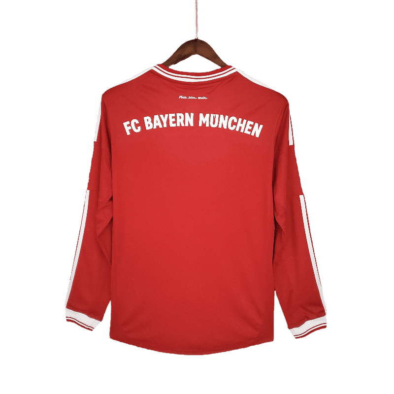 Bayern Munich Retro Long Sleeve 2013/14 Champions League Home - JERSEY4ALL