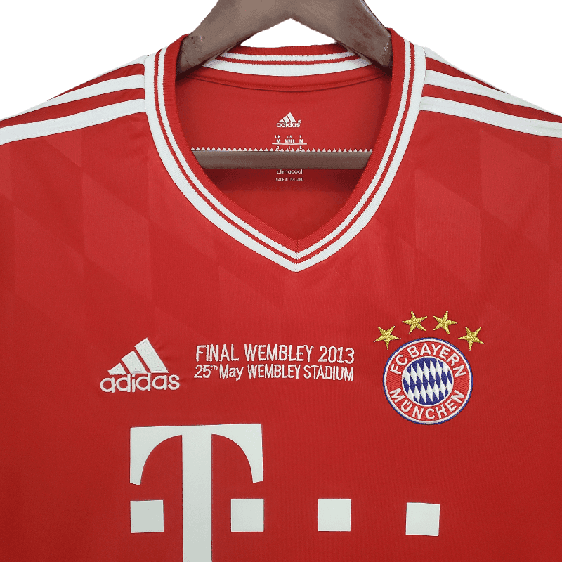 Bayern Munich Retro Long Sleeve 2013/14 Champions League Home - JERSEY4ALL