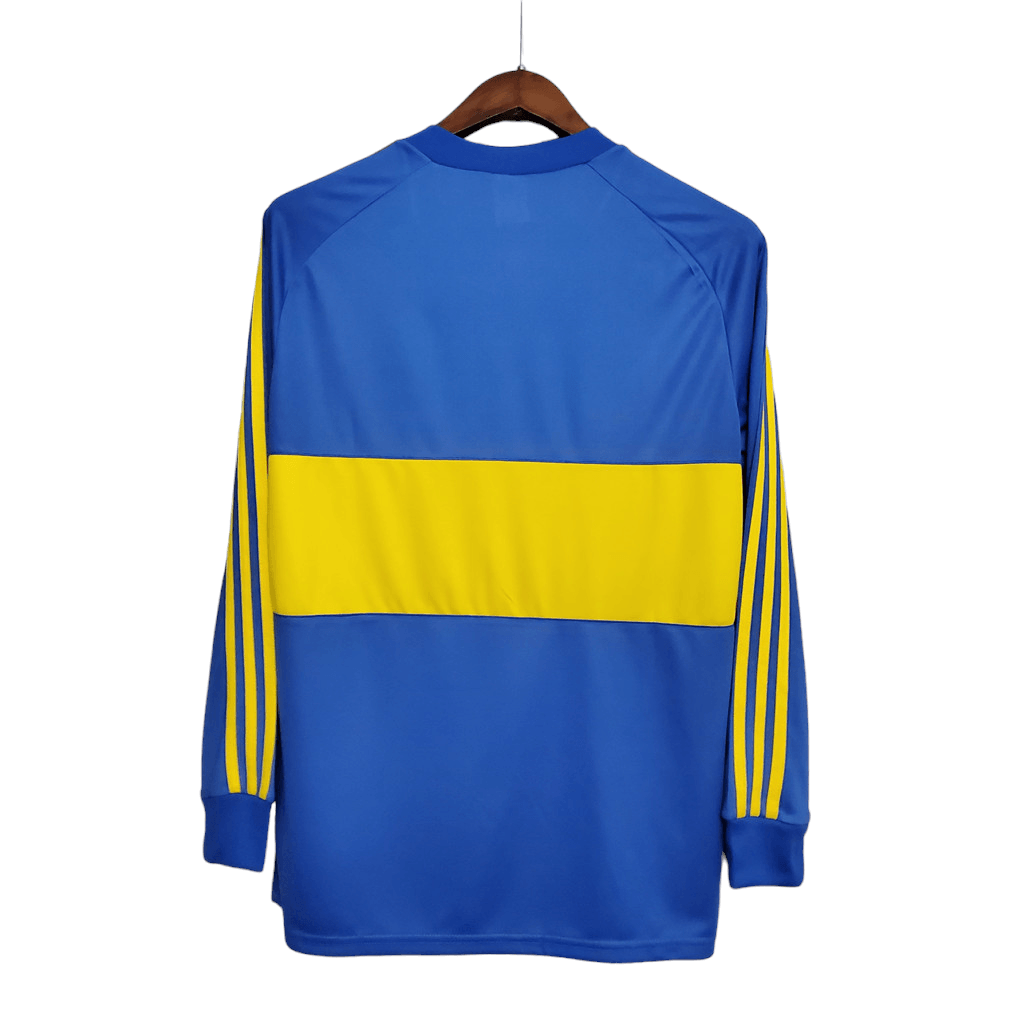 Boca Juniors Retro 81 Long Sleeve Home - JERSEY4ALL