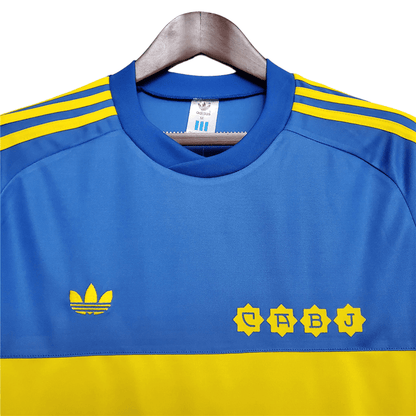 Boca Juniors Retro 81 Long Sleeve Home - JERSEY4ALL