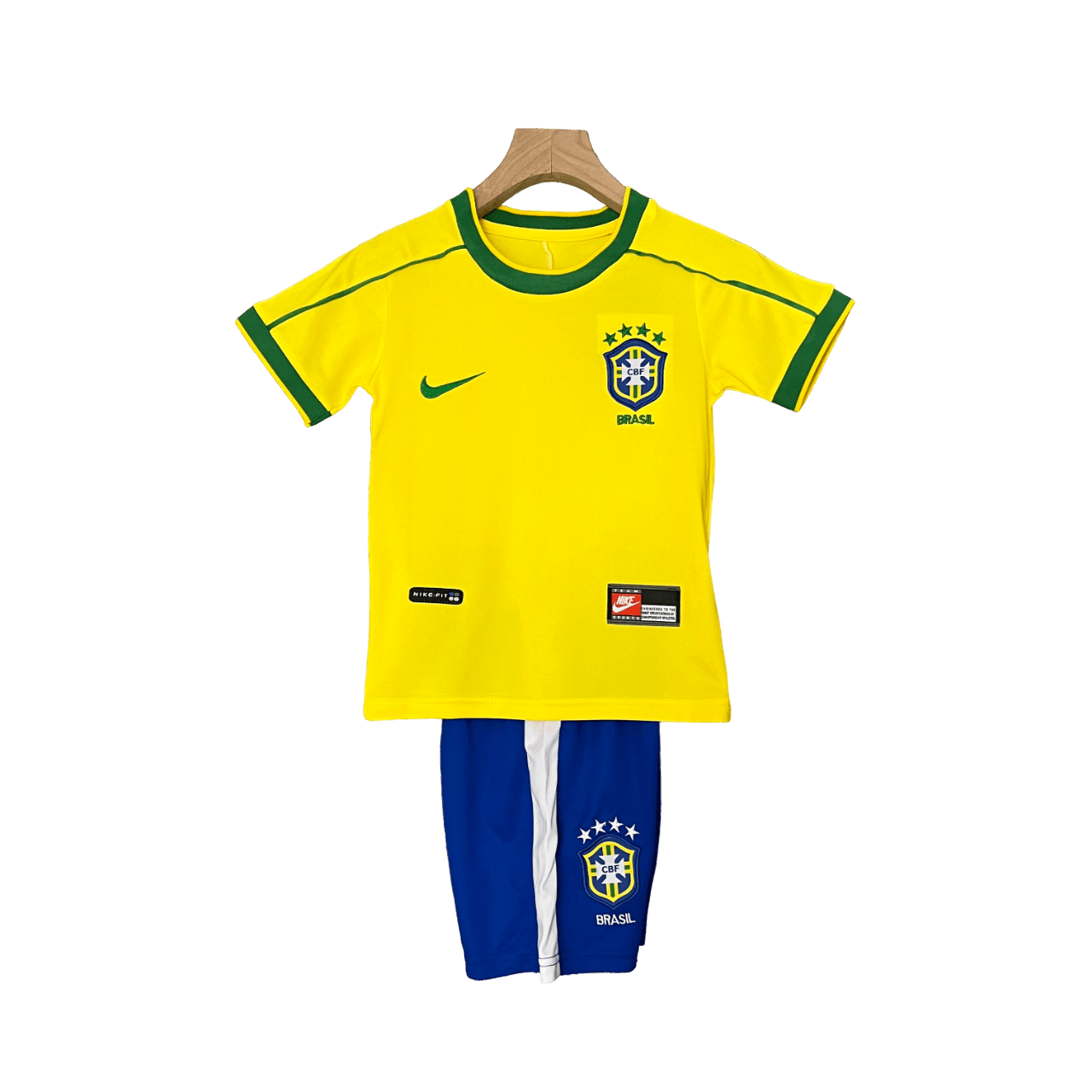 Brazil 1998 Kids Home - JERSEY4ALL