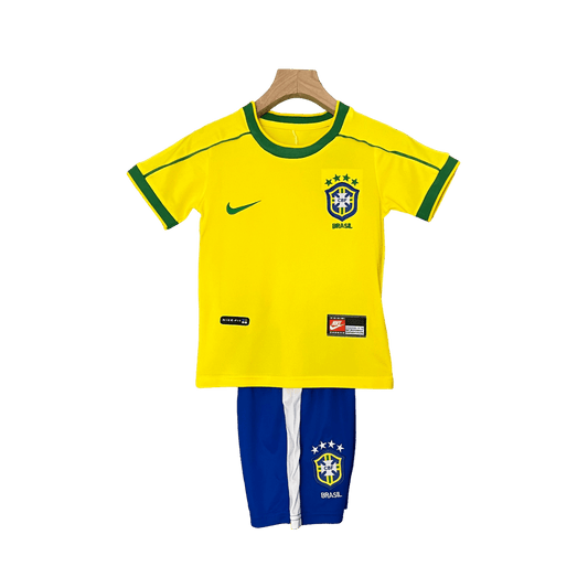 Brazil 1998 Kids Home - JERSEY4ALL