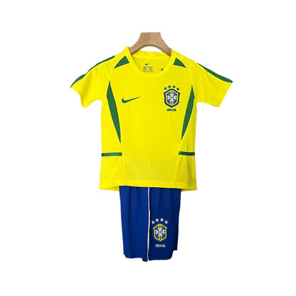 Brazil 2002 Kids Home - JERSEY4ALL