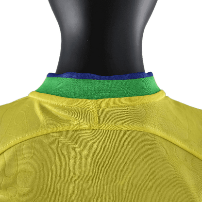 Brazil 2022 Kids World Cup Home - JERSEY4ALL