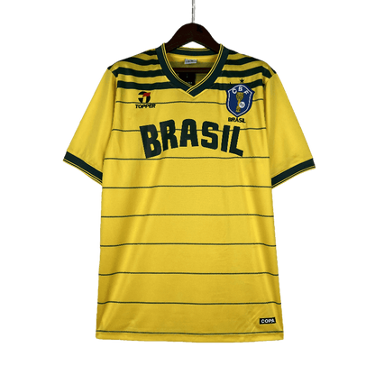 Brazil Retro 1984 Home - JERSEY4ALL