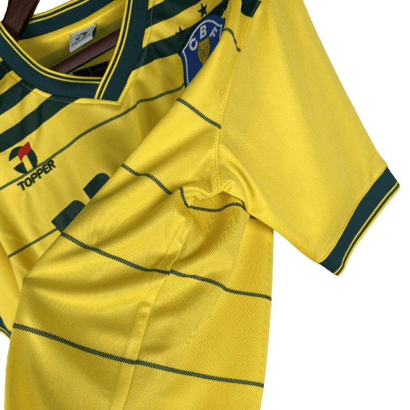 Brazil Retro 1984 Home - JERSEY4ALL