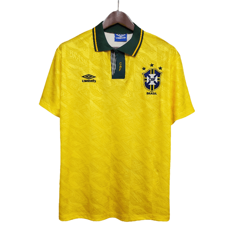 Brazil Retro 1991/93 Home - JERSEY4ALL