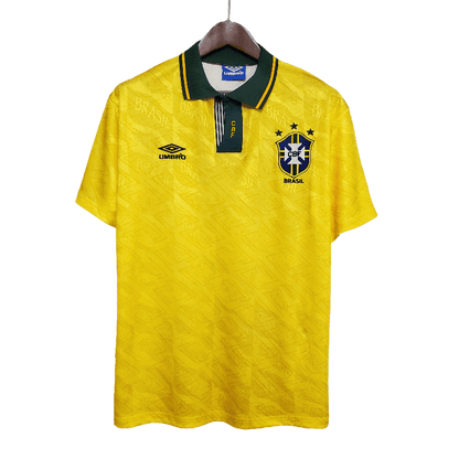 Brazil Retro 1991/93 Home - JERSEY4ALL