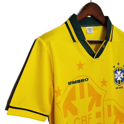 Brazil Retro 1993/94 Home - JERSEY4ALL