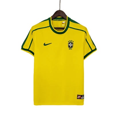 Brazil Retro 1998 Home - JERSEY4ALL