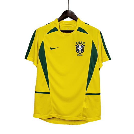 Brazil Retro 2002 Home - JERSEY4ALL