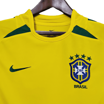 Brazil Retro 2002 Home - JERSEY4ALL