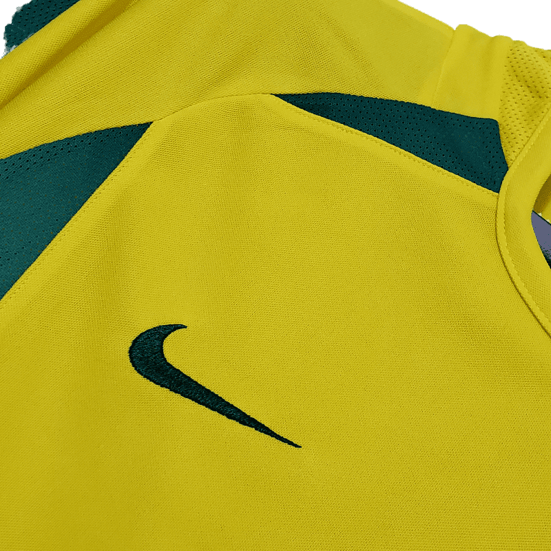 Brazil Retro 2002 Home - JERSEY4ALL