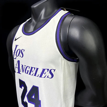 Los Angeles Lakers BRYANT 24 NBA Basket Jersey