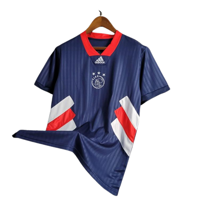 23/24 Ajax Icon Blue kit Embroidery Logo