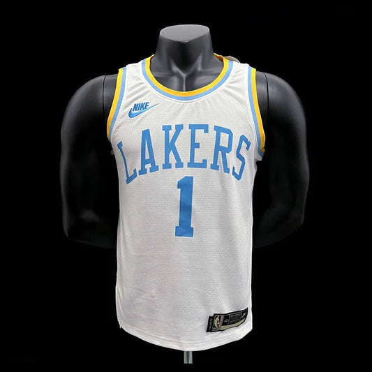 Maillot NBA de basket-ball Los Angeles Lakers 1 RUSSELL