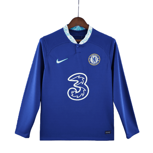 Chelsea 2022/23 Long Sleeve Home - JERSEYS4ALL